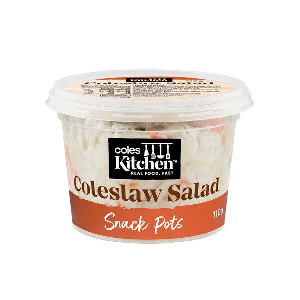 Coles Kitchen Coleslaw Snack Pot | 110g
