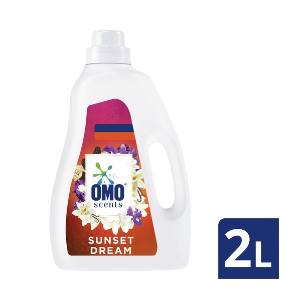 OMO Fragrance Laundry Liquid Detergent Sunset Dream 40 Washes | 2L