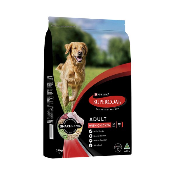 Supercoat Adult With Chicken Dry Dog Food | 2.8kg