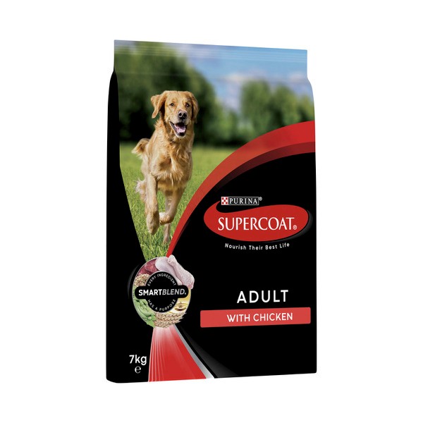 Supercoat Adult With Chicken Dry Dog Food | 7kg