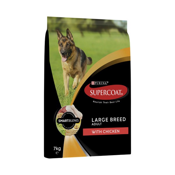Supercoat Adult Large Breed With Chicken Dry Dog Food | 7kg