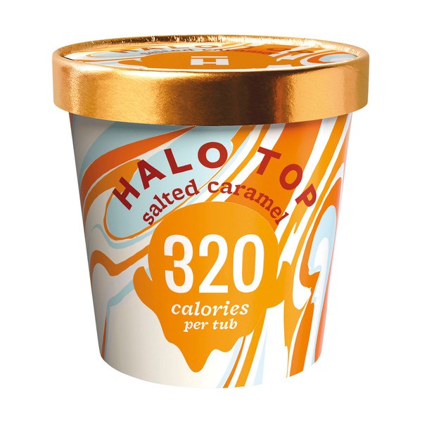 Halo Top Salted Caramel Tub | 473mL