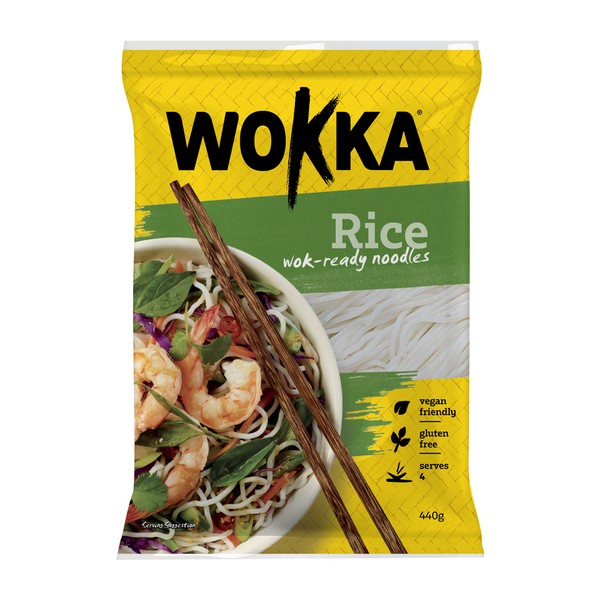 Wokka Thin Rice Wok Ready Noodles | 440g