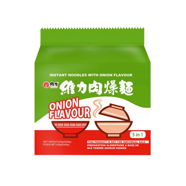 Wei Lih Family Pack Onion Noodles | 425g