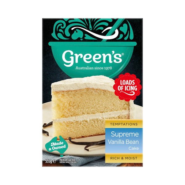 Greens Supreme Vanilla Bean Cake Mix | 555g