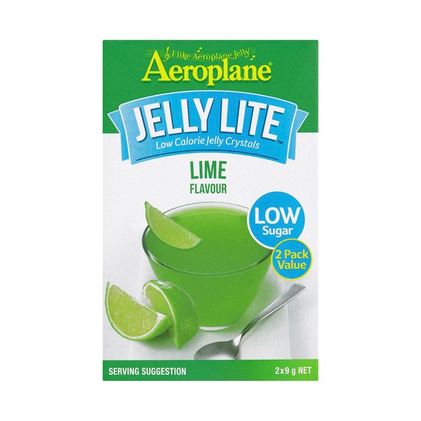Aeroplane Lite Lime Jelly Crystals 2 pack | 18g
