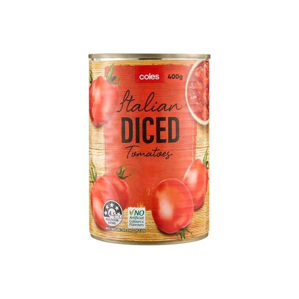 Coles Italian Diced Tomatoes | 400g