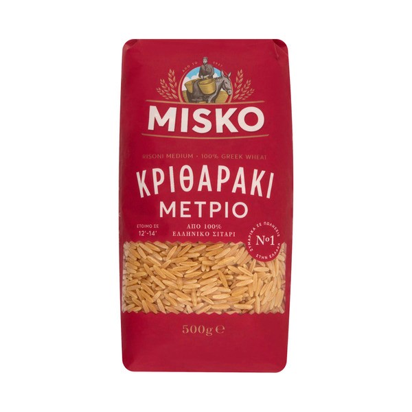 Misko Risone Medium No 52 Pasta | 500g