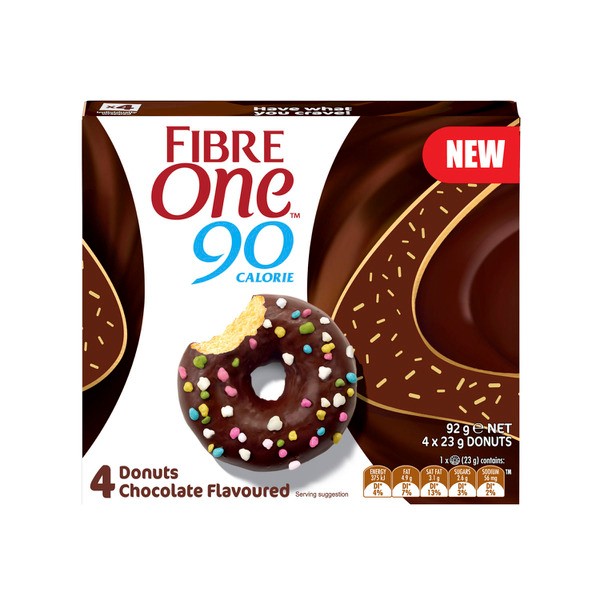 Fibre One Donut Chocolate | 92g