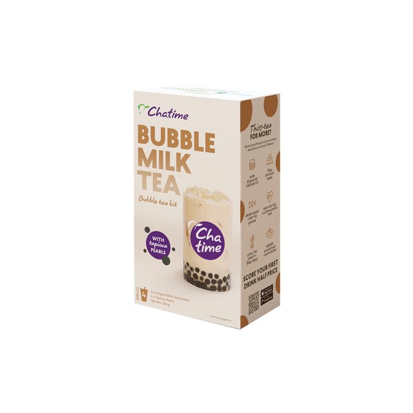 Chatime Original Milk Bubble Tea | 4 pack