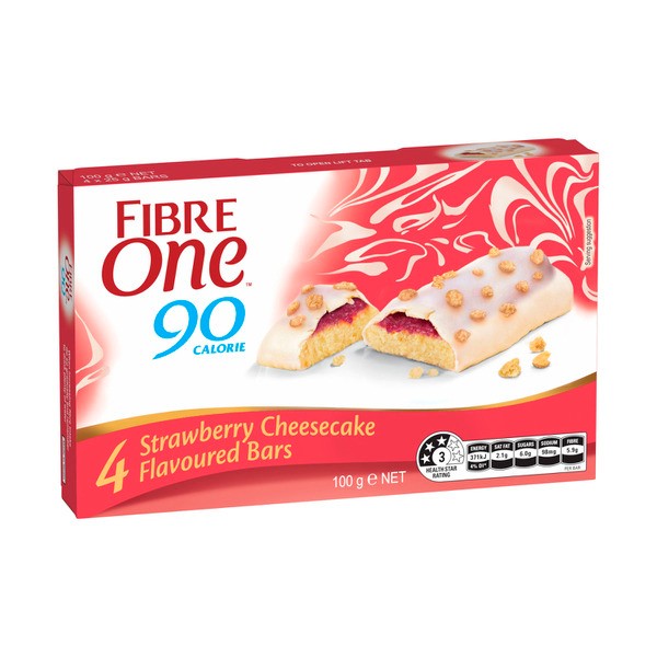Fibre One Cake Bar Strawberry Cheesecake | 100g