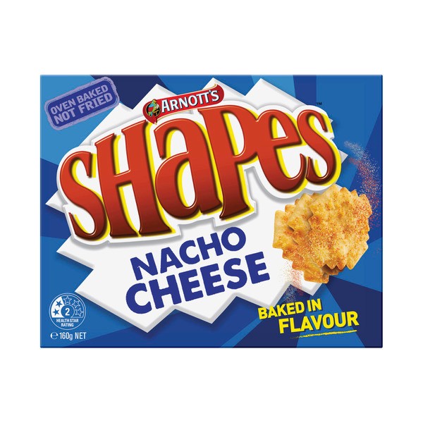 Arnott's Shapes Nacho Cheese | 160g
