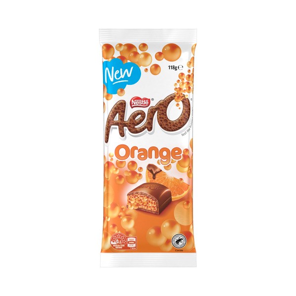 Aero Orange Milk Chocolate Block | 118g