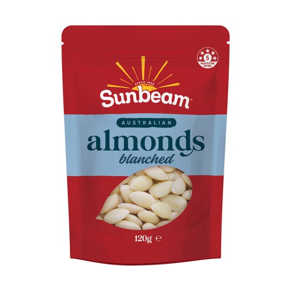 Sunbeam Australian Nuts Blanched Almonds | 120g