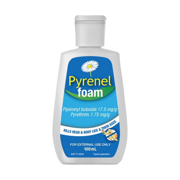 Pyrenel Head Lice Foam | 100mL