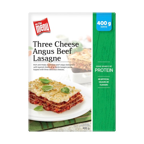 On The Menu Angus Beef Lasagne | 400g
