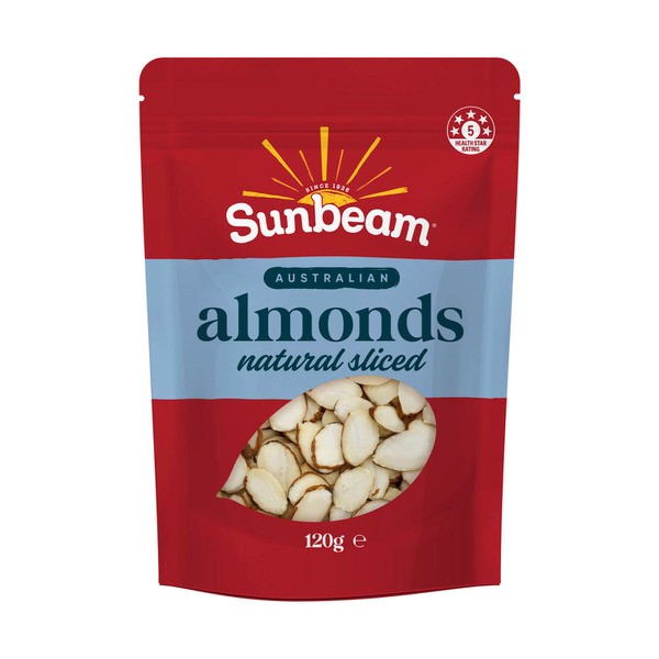 Sunbeam Natural Sliced Almonds | 120g