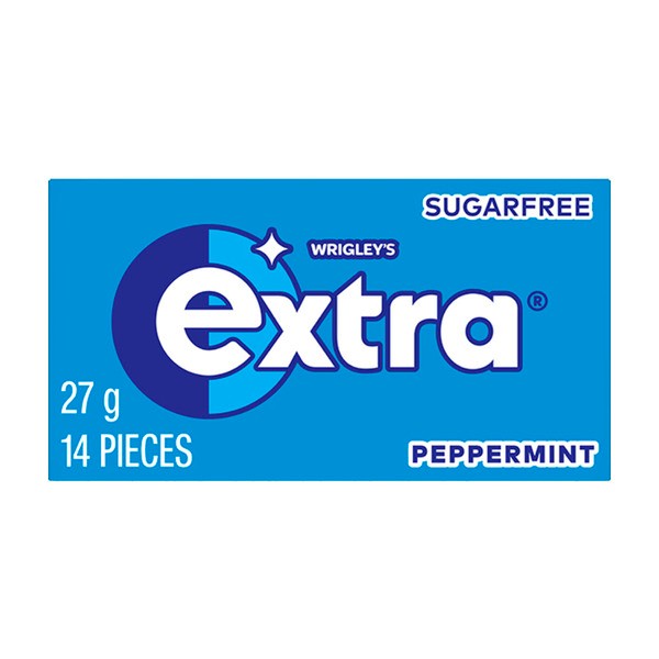Extra Peppermint Sugar Free Chewing Gum | 27g