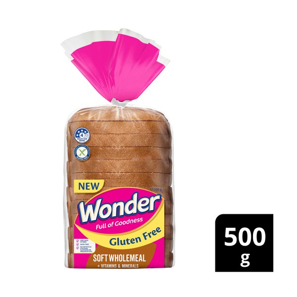 Wonder White Bread Gluten Free Wholemeal | 500g