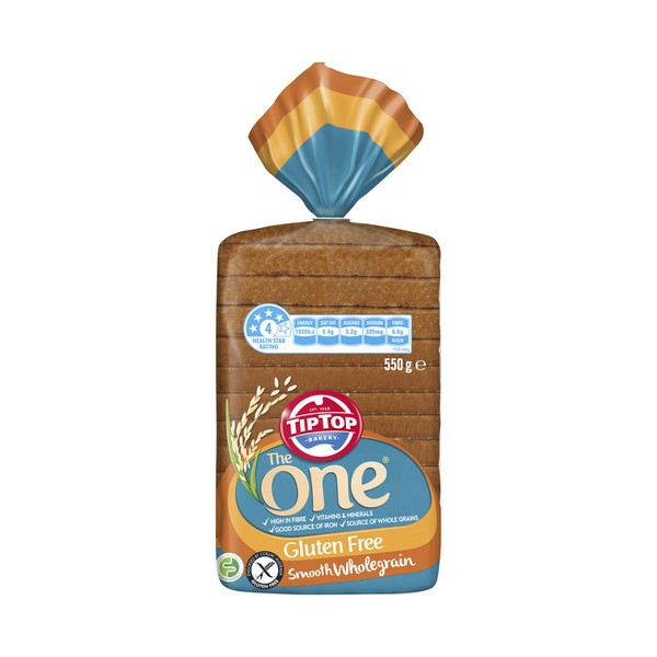 Tip Top The One Gluten Free Smooth Wholegrain | 550g