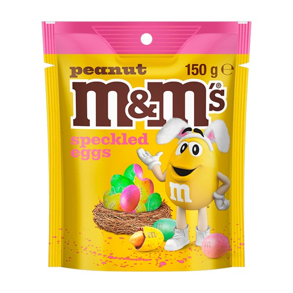 M&M'S Peanut Chocolate Speckled Easter Egg Bag | 150g