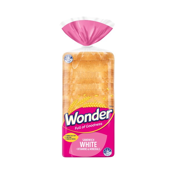 Wonder White Bread + Vitamins & Mineral | 700g