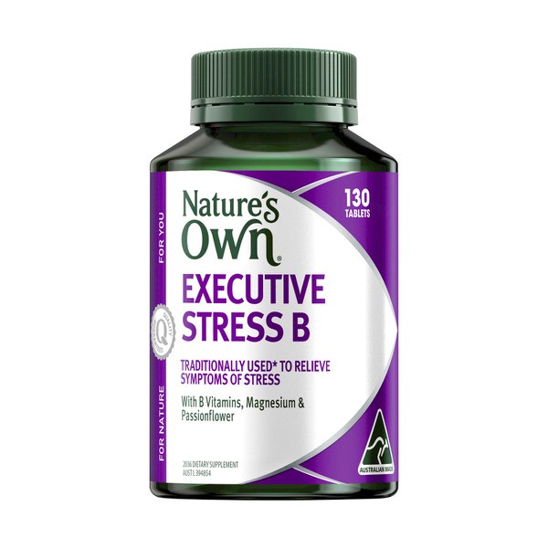 Nature's Own Executive Stress B Vitamins for Stress Support | 130 pack