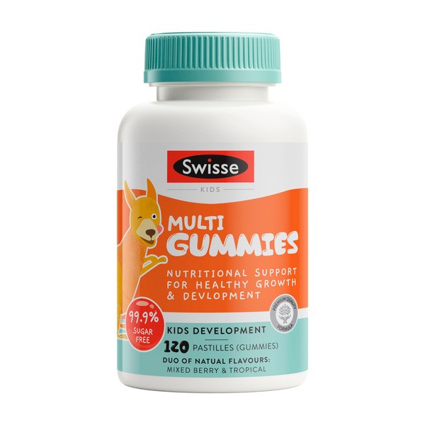 Swisse Kids Multi Gummies To Maintain General Health & Wellbeing | 120 pack