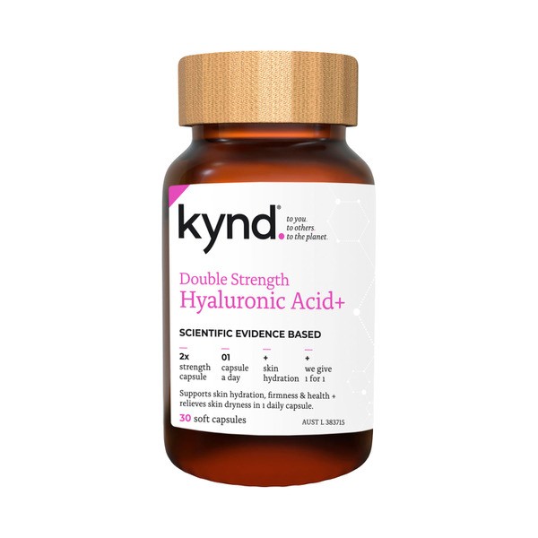 Kynd Double Strength Hyaluronic Acid+ | 30 pack