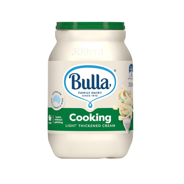 Bulla Light Thickened Cooking Cream | 300mL