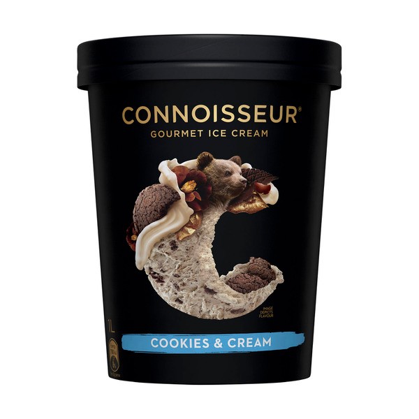 Connoisseur Ice Cream Cookies & Cream | 1L