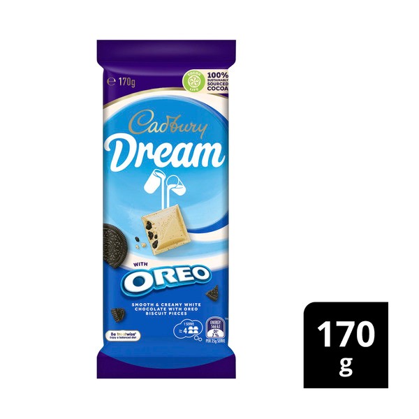 Cadbury Dream Oreo White Chocolate Block | 170g