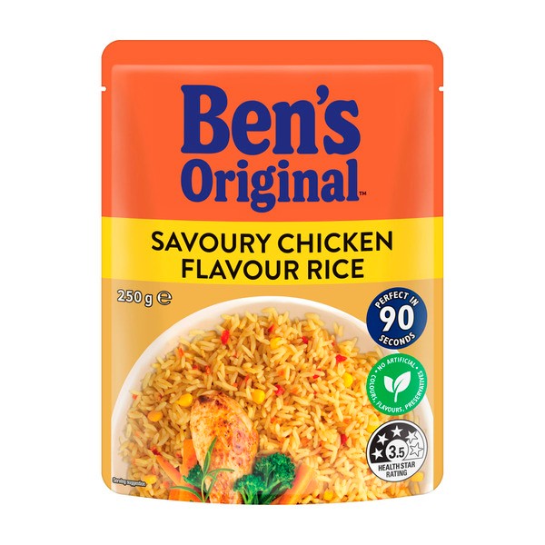 Ben's Original Savoury Chicken Flavour Rice Pouch | 250g
