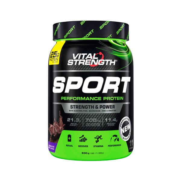 Vital Strength Sport Performance Protein Powder Chocolate | 630g