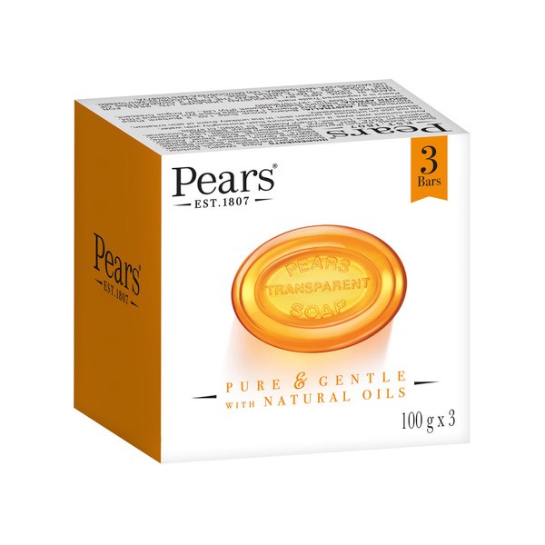 Pears Ambre Soap Bar | 3 pack