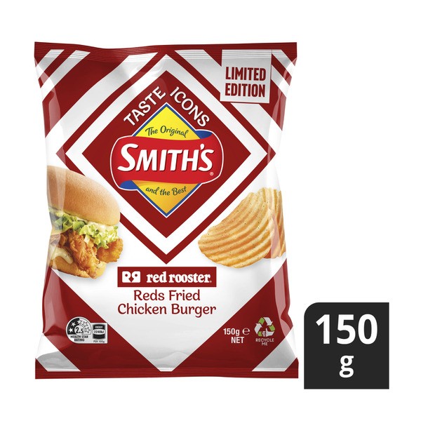 Smiths Red Rooster Taste Icons | 150g