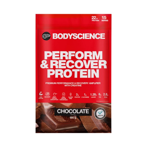 BSc Bodyscience Perform & Recover Protein Powder Chocolate | 900g
