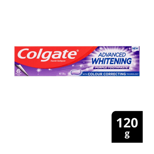 Colgate Advanced Whitening Purple Toothpaste | 120g