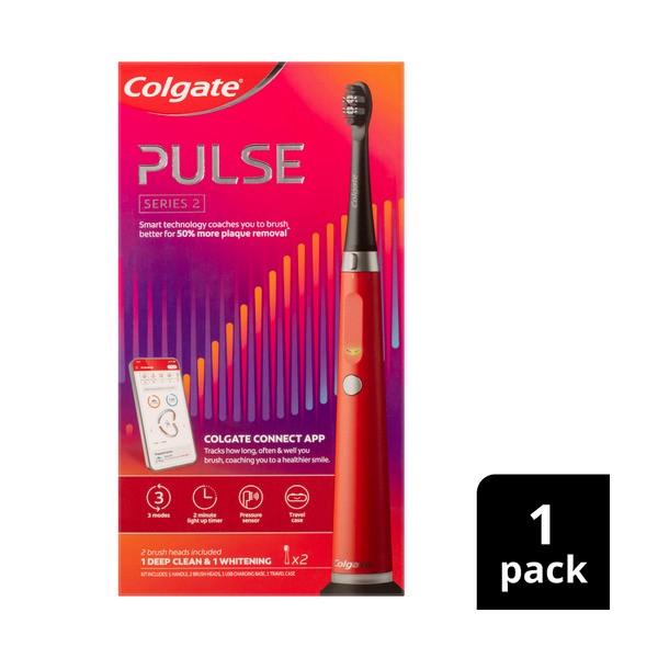 Colgate Pulse Series 2 Electric Toothbrush Deep Clean & Whitening | 1 pack
