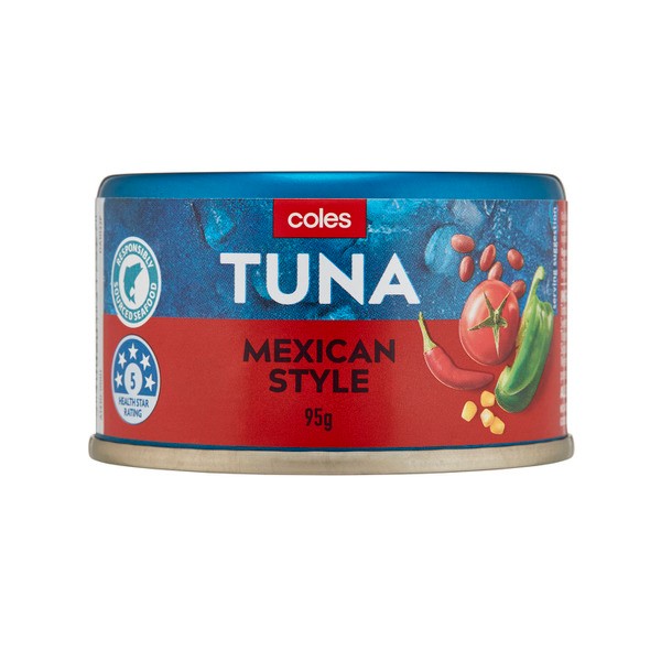 Coles Mexican Style Tuna | 95g