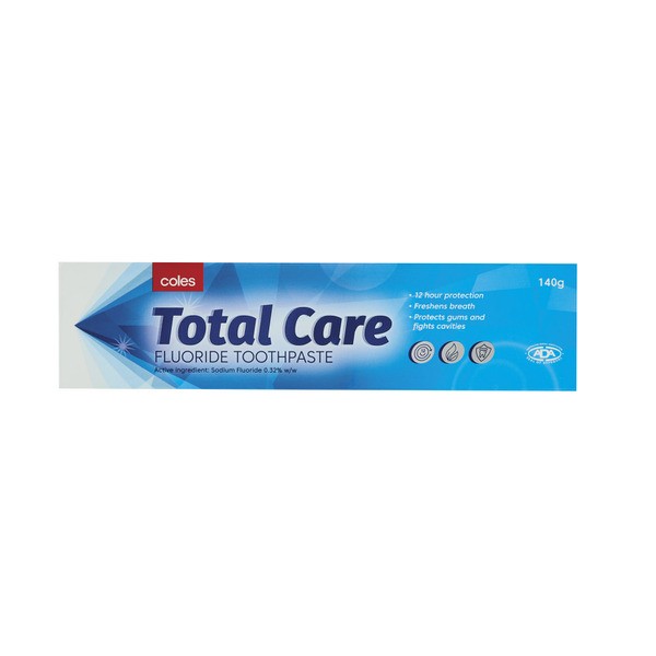Coles Toothpaste Total Care | 140g