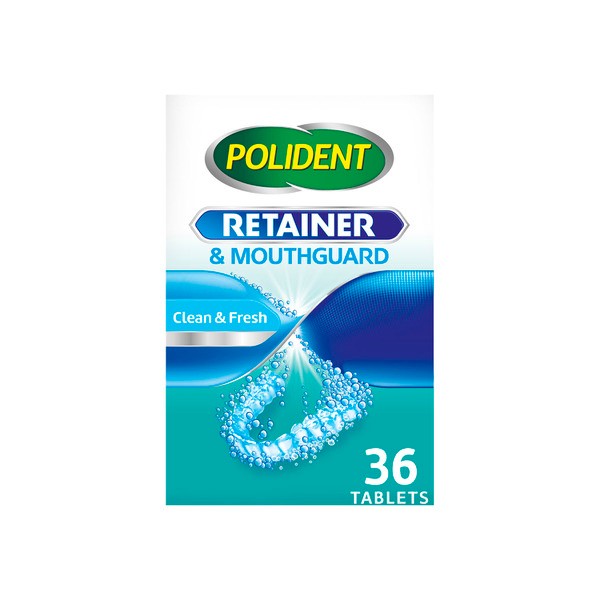 Polident Tablets Retainer & Mouthguard | 36 pack