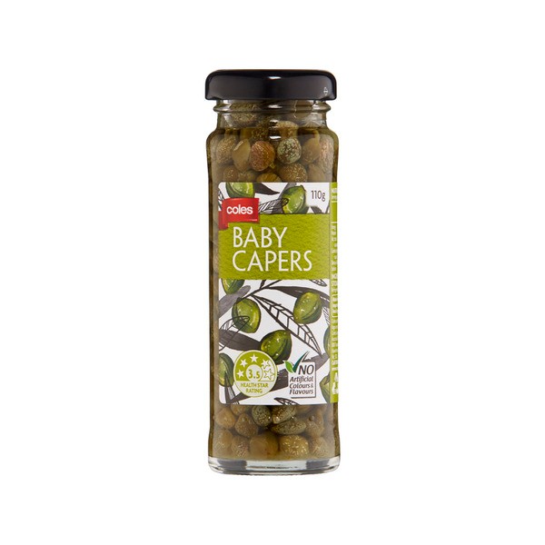 Coles Baby Capers | 110g
