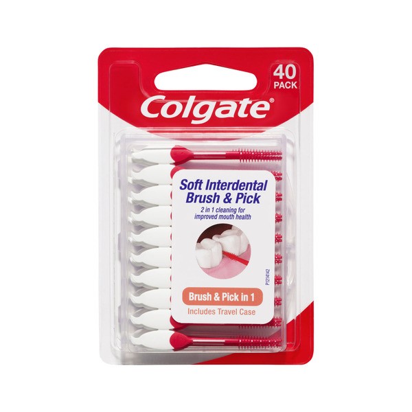 Colgate Interdental Brush Soft | 40 pack
