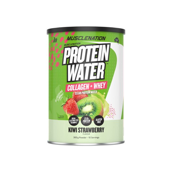 Muscle Nation Protein Water Kiwi Strawberry | 300g