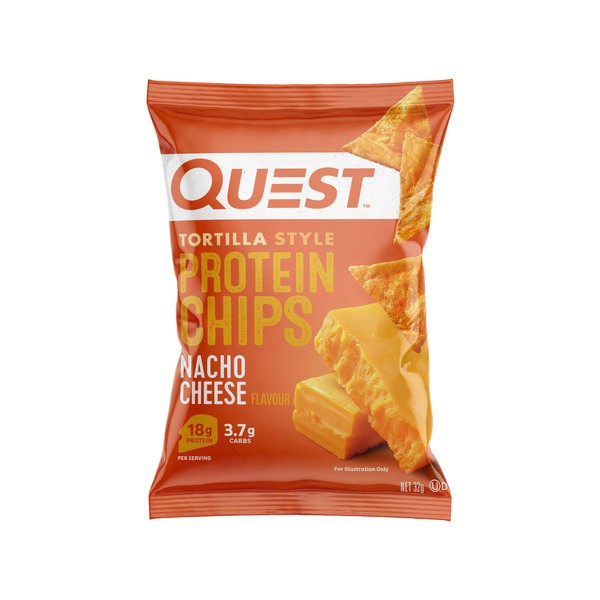 Quest Tortilla Style Protein Chips Nacho Chips | 32g