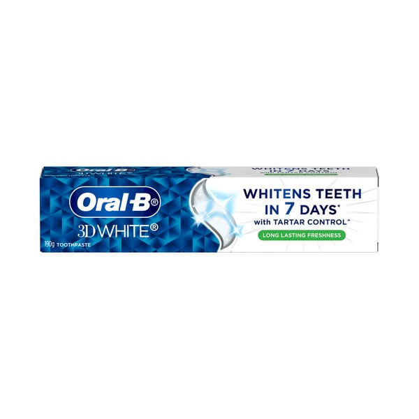 Oral B 3D Whitening Toothpaste Long Lasting Freshness | 190g
