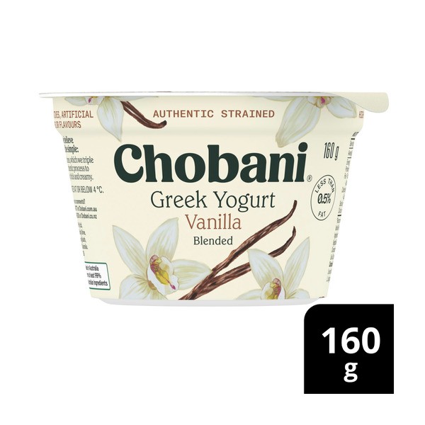Chobani Greek Yogurt Vanilla | 160g