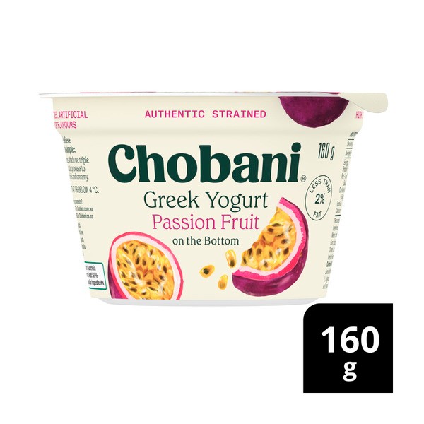 Chobani Greek Yogurt Passionfruit | 160g