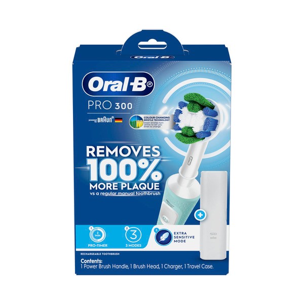 Oral B D103 Pro 300 Electric Toothbrush Mint | 1 pack